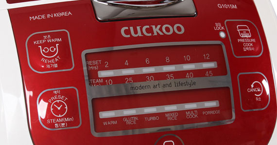 Nồi cơm điện tử áp suất Cuckoo CRP-G1015M